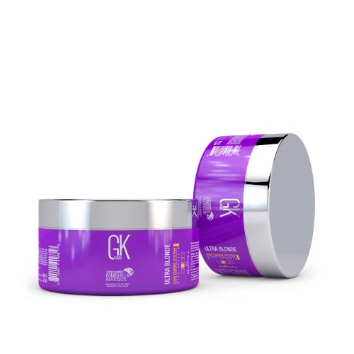 gk hair ultra blonde bombshell masque