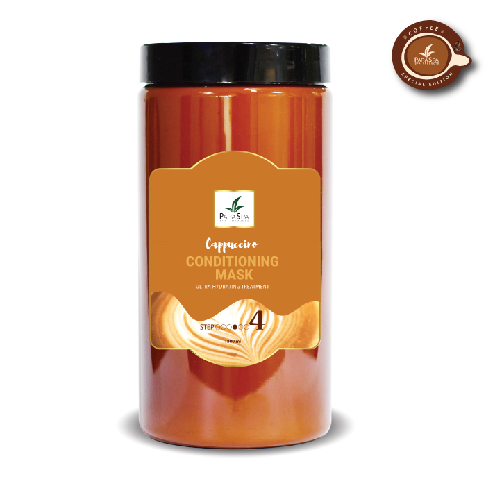 para spa, coffee spa, conditioning mask flavour