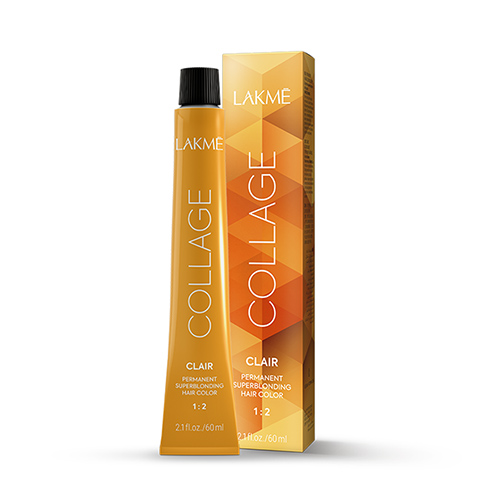 COLLAGE CLAIR HAIR COLOR FROM LAKME